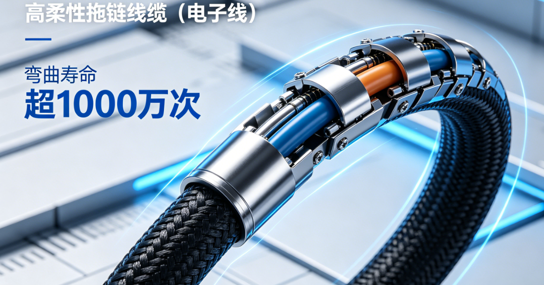 新品发布：高柔性拖链线缆系列